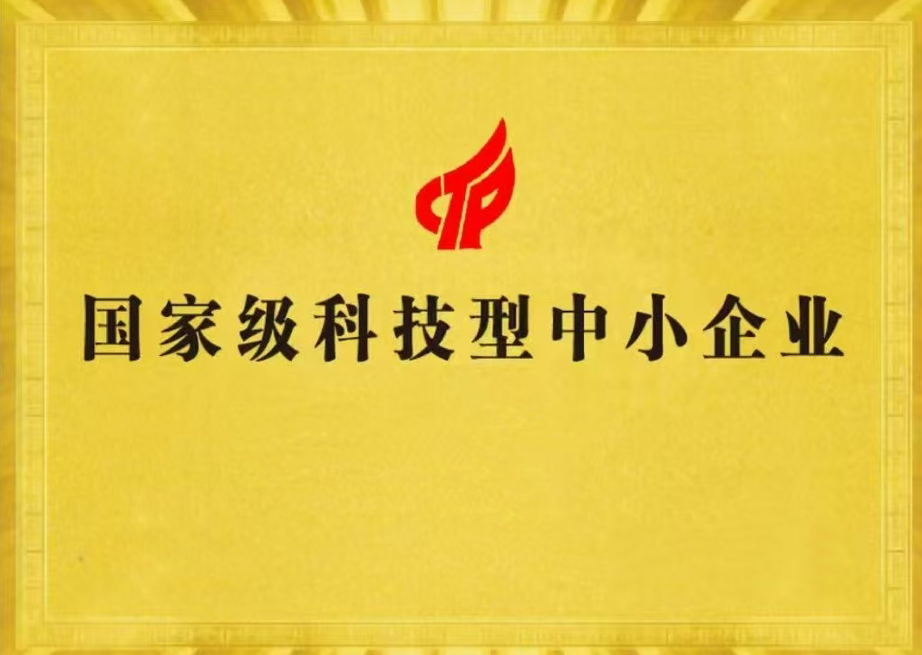 国家“科技型中小企业”称号